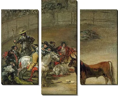 Бой быков, Удача жезлов