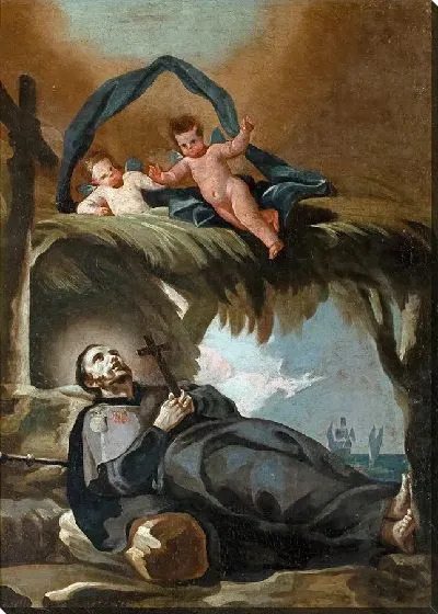 Картина Смерть святого Франциска Ксавьера