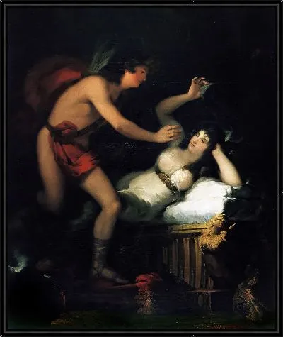 Картина Аллегория Любви, Купидона и Психеи