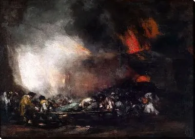 Пожар в больнице