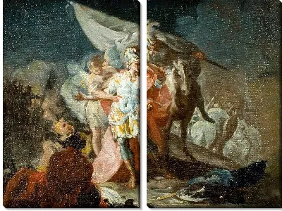 Ганнибал переходит Альпы