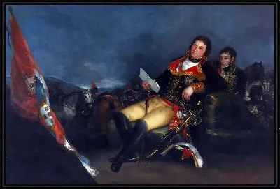 Картина Годой как генерал