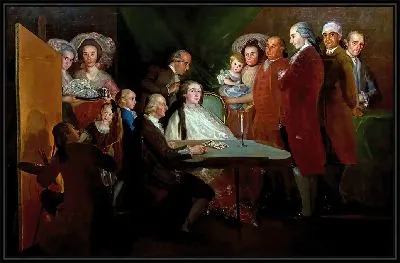 Картина Семья младенца дона Луиса