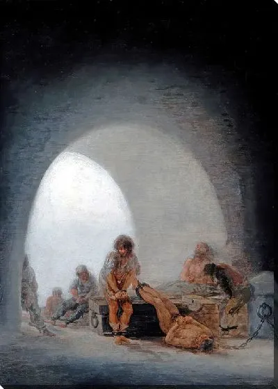 Картина Интерьер тюрьмы