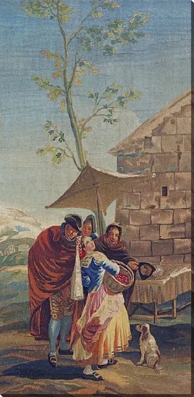 Картина Продавец боярышника