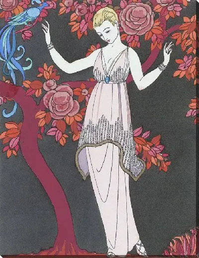 Картина Древо науки Вечернее платье от Дуйе (1914)