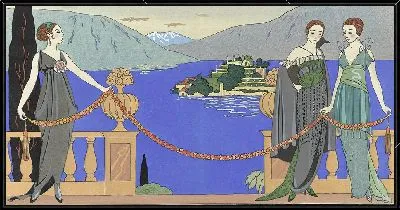 Картина «Изола Белла» Вечерние платья Редферн (1914)