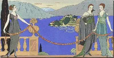 Картина «Изола Белла» Вечерние платья Редферн (1914)