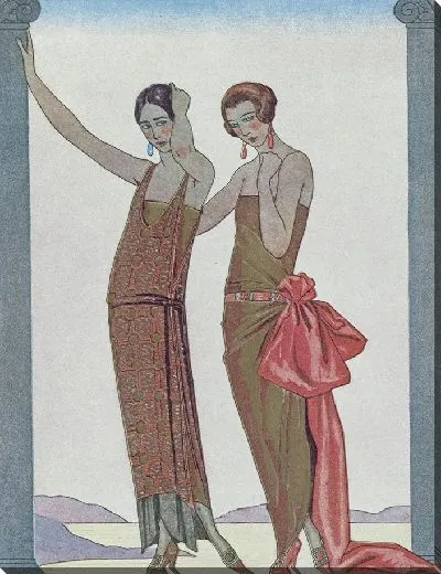 Картина Вечерние платья от Ворта (1922)