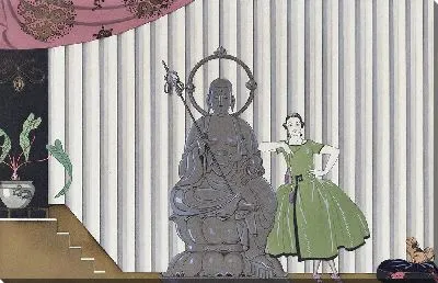 Картина Дом мадемуазель Спинелли (1921)