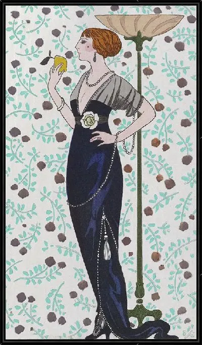 Картина Вечернее платье.. (1913)