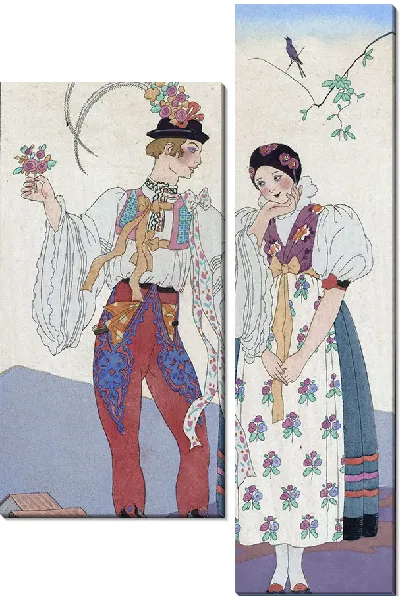 Картина Деревенский петух (1921)
