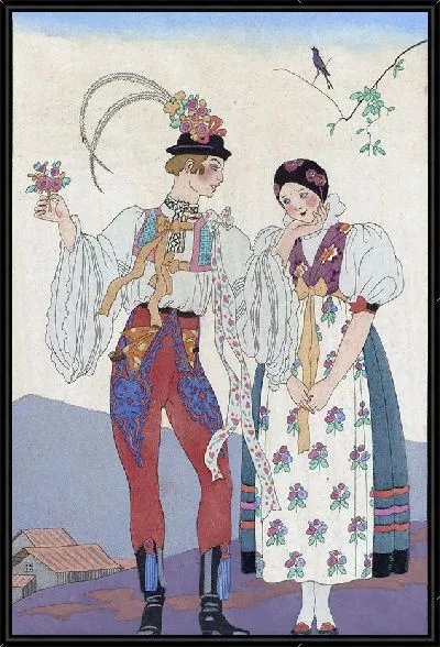Картина Деревенский петух (1921)
