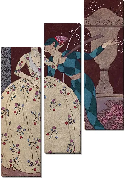 Картина Арлекин (1914)