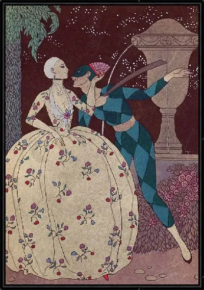 Картина Арлекин (1914)