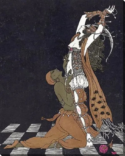 Картина Вацлав Нижинский и Ида Рубинштейн в «Шехерезаде» (1913)