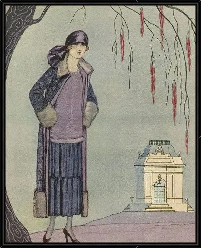 Картина Бельведер; Платье-пальто от Worth (1924)