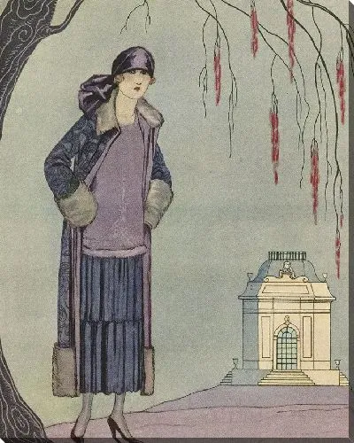 Картина Бельведер; Платье-пальто от Worth (1924)