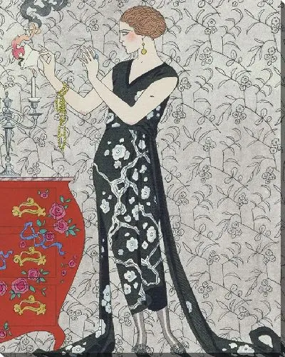 Картина Вечернее платье де Бира (1921 г.)