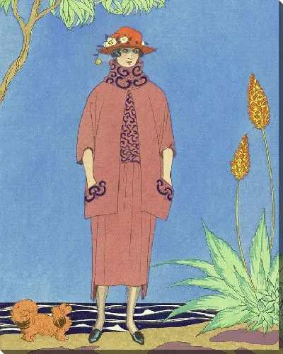 Картина На Палм-Бич; Портной, автор Уорт (1921)