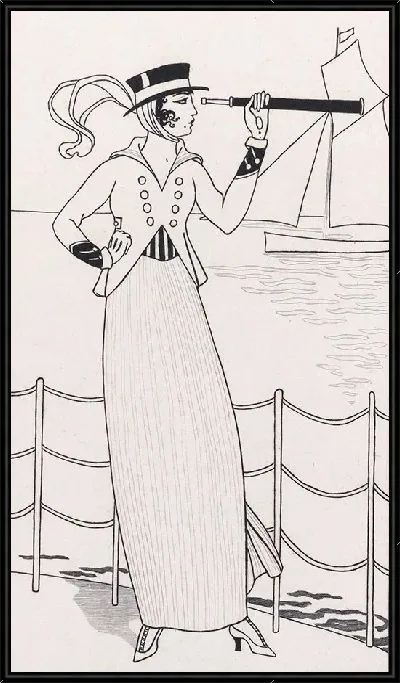 Картина Костюмированные яхты (1914 г.)