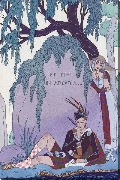Картина Любимый поэт ; Шотландия 19 века (1923)