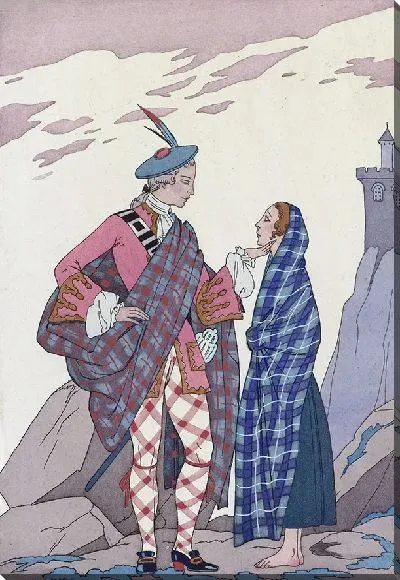 Картина Не бойся, малышка! ; Шотландия 18 века (1923)