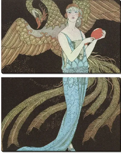 Картина Заклинания; Вечернее платье Биры (1922 г.)