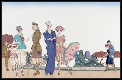 Картина Союзники в Версале (1920)