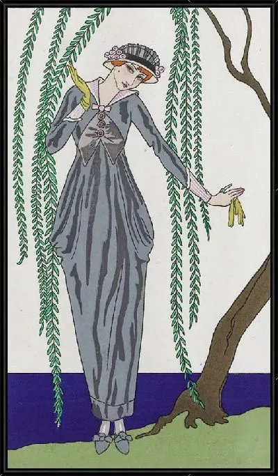 Картина Платье из тафт (1913 г.)