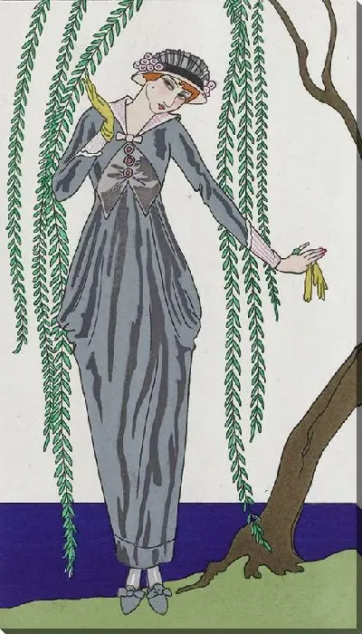 Картина Платье из тафт (1913 г.)