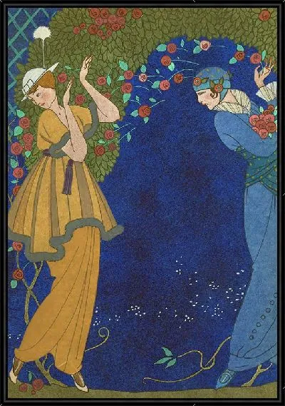 Картина Розы в ночи (1914)