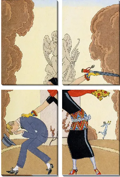 Картина Фальбалы и фанфрелюши, Гнев (1925)
