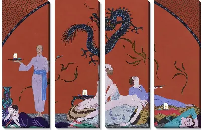 Картина У продавца маков (1920)