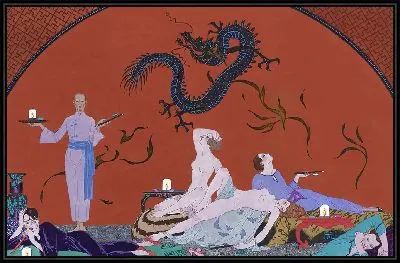 Картина У продавца маков (1920)