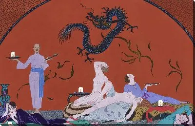 Картина У продавца маков (1920)