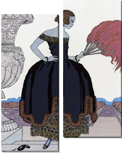 Картина Паване; Вечернее платье от Ворта (1921)