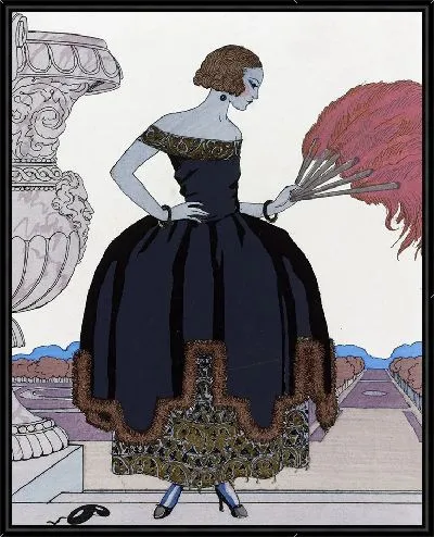 Картина Паване; Вечернее платье от Ворта (1921)