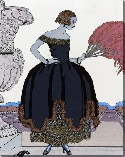 Картина Паване; Вечернее платье от Ворта (1921)