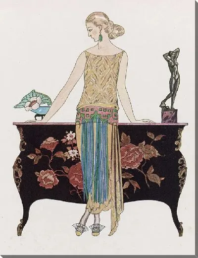 Картина Розалинда. ; Вечернее платье от Ворта (1922)