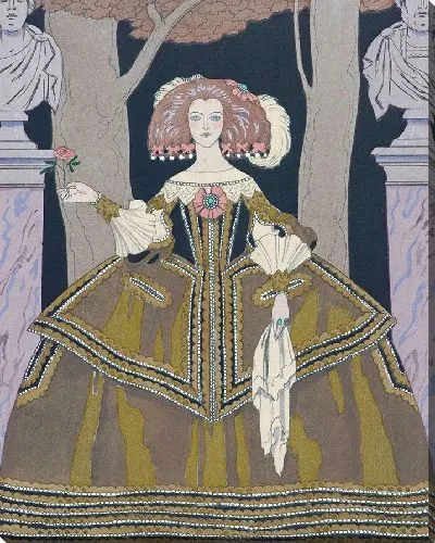 Картина Роза Инфанты; Костюм Уорта (1924)