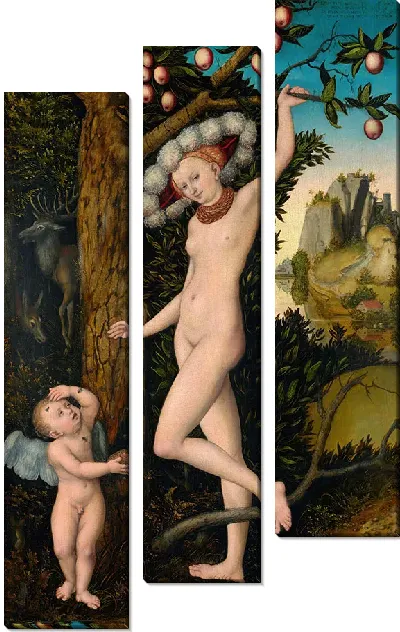 Картина Купидон жалуется Венере