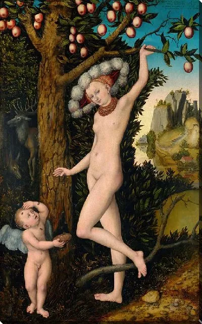 Картина Купидон жалуется Венере