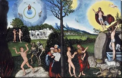 Картина Закон и благодать