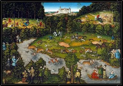 Охота возле замка Хартенфельс