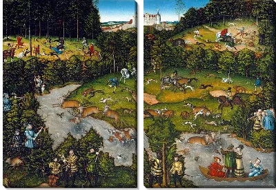 Охота возле замка Хартенфельс