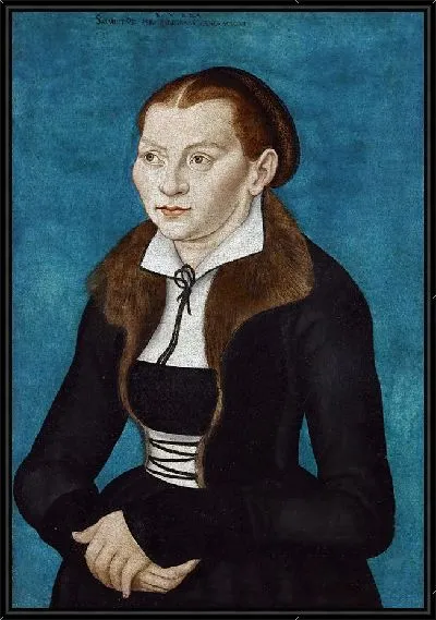 Картина Екатерина фон Вора (1499-1552)