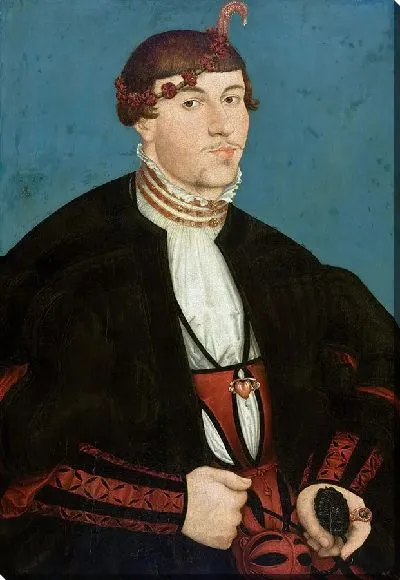 Картина Портрет молодого аристократа - Молодой жених семьи Рава