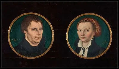 Портрет Мартина Лютера и его жены Катарины фон Бора