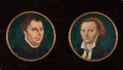 Картина Портрет Мартина Лютера и его жены Катарины фон Бора